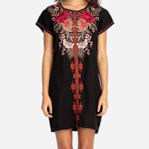 Johnny Was Burke Linen Tunic Dress Size XS - Picture 3 of 11